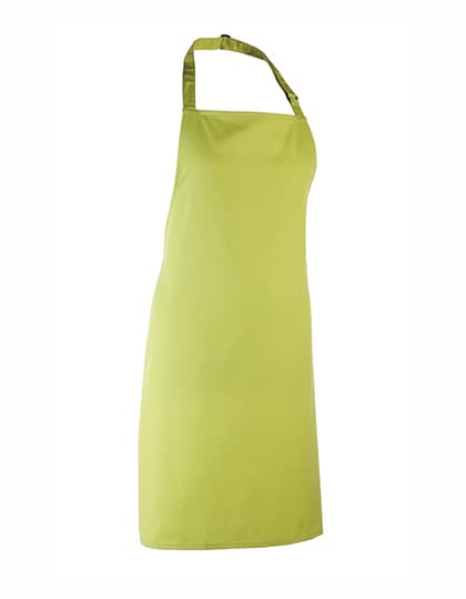 Colours Collection Bib Apron — Lime (ca. Pantone 382C)