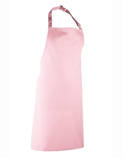 Colours Collection Bib Apron — Pink (ca. Pantone 1895C)