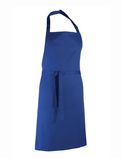 Colours Collection Bib Apron — Royal (ca. Pantone 286C)