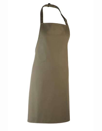 Colours Collection Bib Apron — Sage (ca. Pantone 5497C)