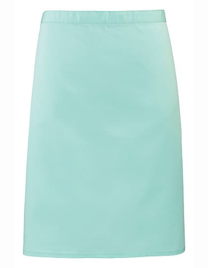 Colours Collection Mid Length Apron — Aqua (ca. Pantone 344C)