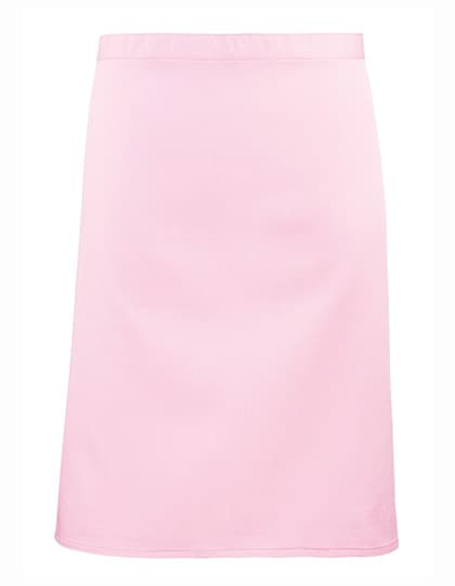 Colours Collection Mid Length Apron — Pink (ca. Pantone 1895C)