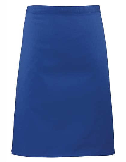 Colours Collection Mid Length Apron — Royal (ca. Pantone 286C)