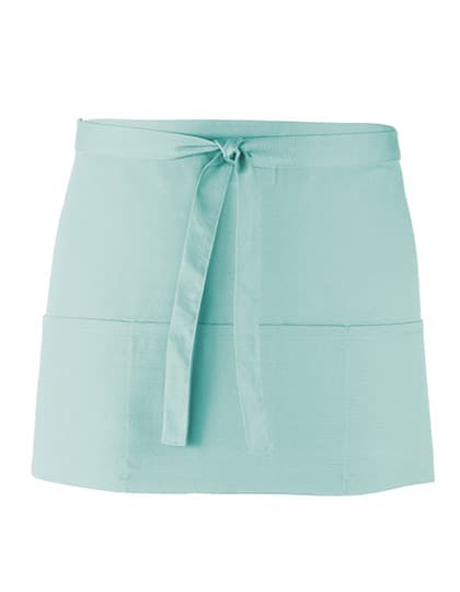 Colours Collection 3-Pocket Apron — Aqua (ca. Pantone 344C)