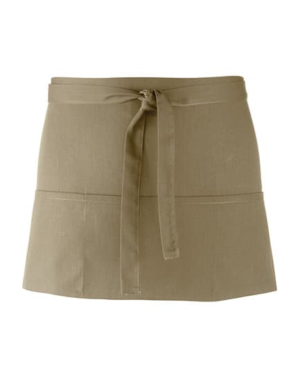 Colours Collection 3-Pocket Apron — Olive (ca. Pantone 378C)