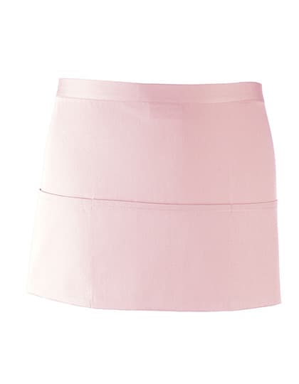 Colours Collection 3-Pocket Apron — Pink (ca. Pantone 1895C)