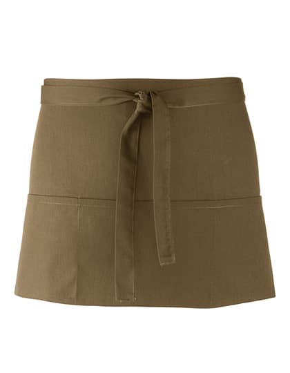 Colours Collection 3-Pocket Apron — Sage (ca. Pantone 5497C)