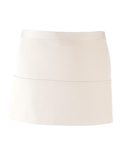 Colours Collection 3-Pocket Apron — White