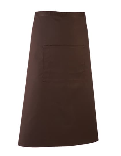 Colours Collection Bar Apron — Brown (ca. Pantone 476C)