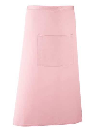Colours Collection Bar Apron — Pink (ca. Pantone 1895C)