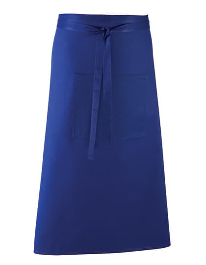 Colours Collection Bar Apron — Royal (ca. Pantone 286C)