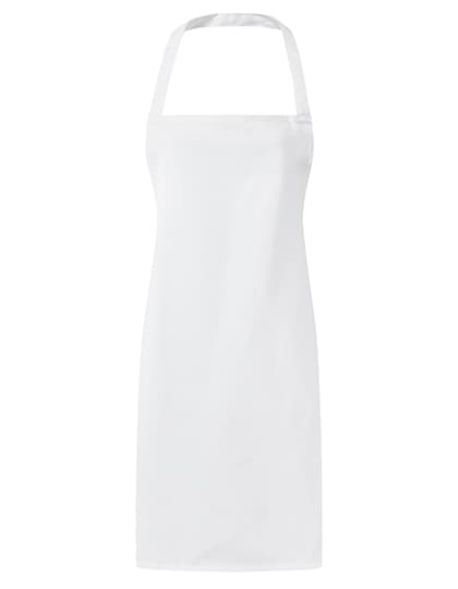 Essential Bib Apron — White