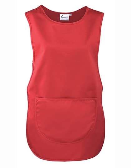 Women´s Pocket Tabard — Red (ca. Pantone 200C)