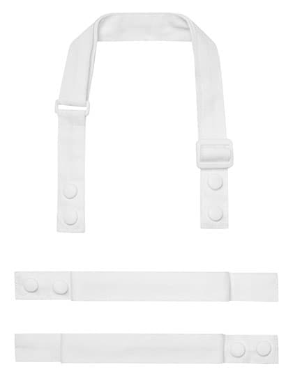 Colours Swap & Pop Apron - Strap — White