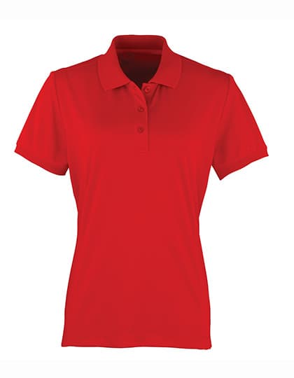 Women´s Coolchecker® Piqué Polo — Red (ca. Pantone 200C)