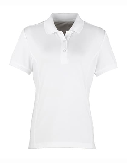 Women´s Coolchecker® Piqué Polo — White