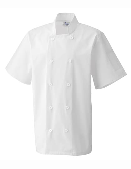 Short Sleeve Chef´s Jacket — White