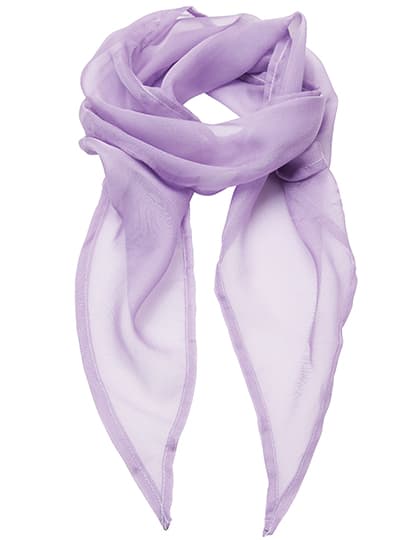 Women´s Colours Collection Chiffon Scarf — Lilac (ca. Pantone 264C)
