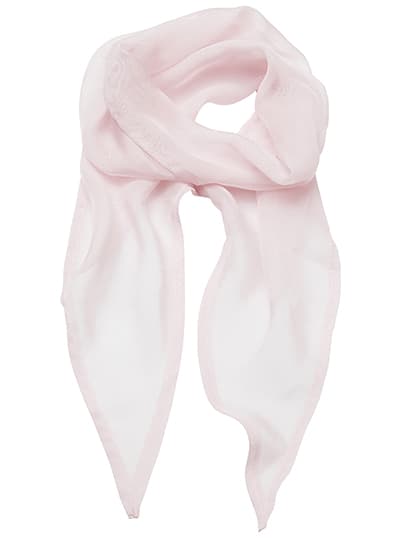 Women´s Colours Collection Chiffon Scarf — Pink (ca. Pantone 1895C)