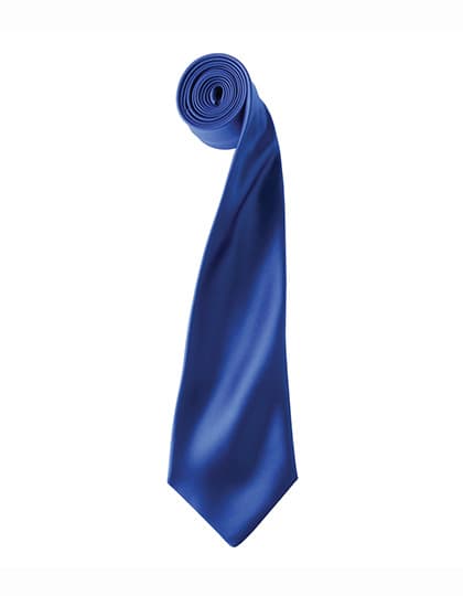 Colours Collection Satin Tie — Royal (ca. Pantone 286C)