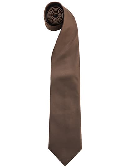 Colours Orginals Fashion Tie — Brown (ca. Pantone 476C)