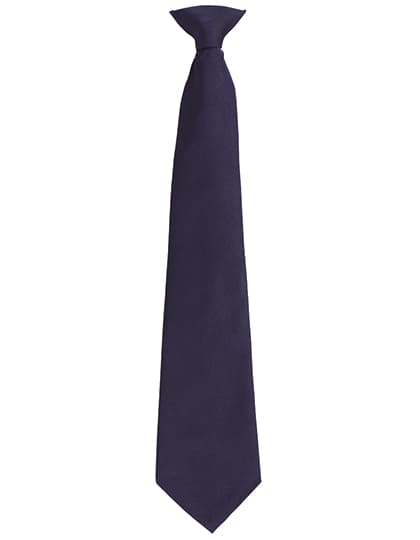Colours Orginals Fashion Clip Tie — Navy (ca. Pantone 533C)