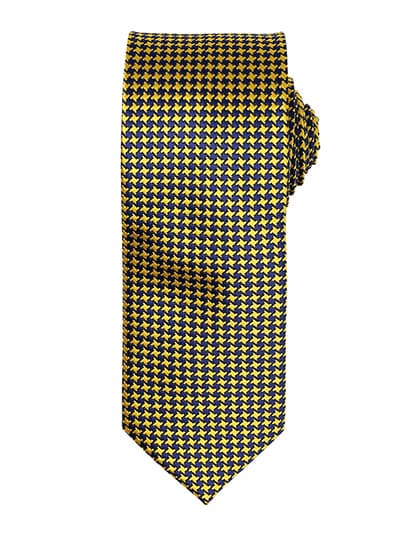 Puppy Tooth Tie — Gold