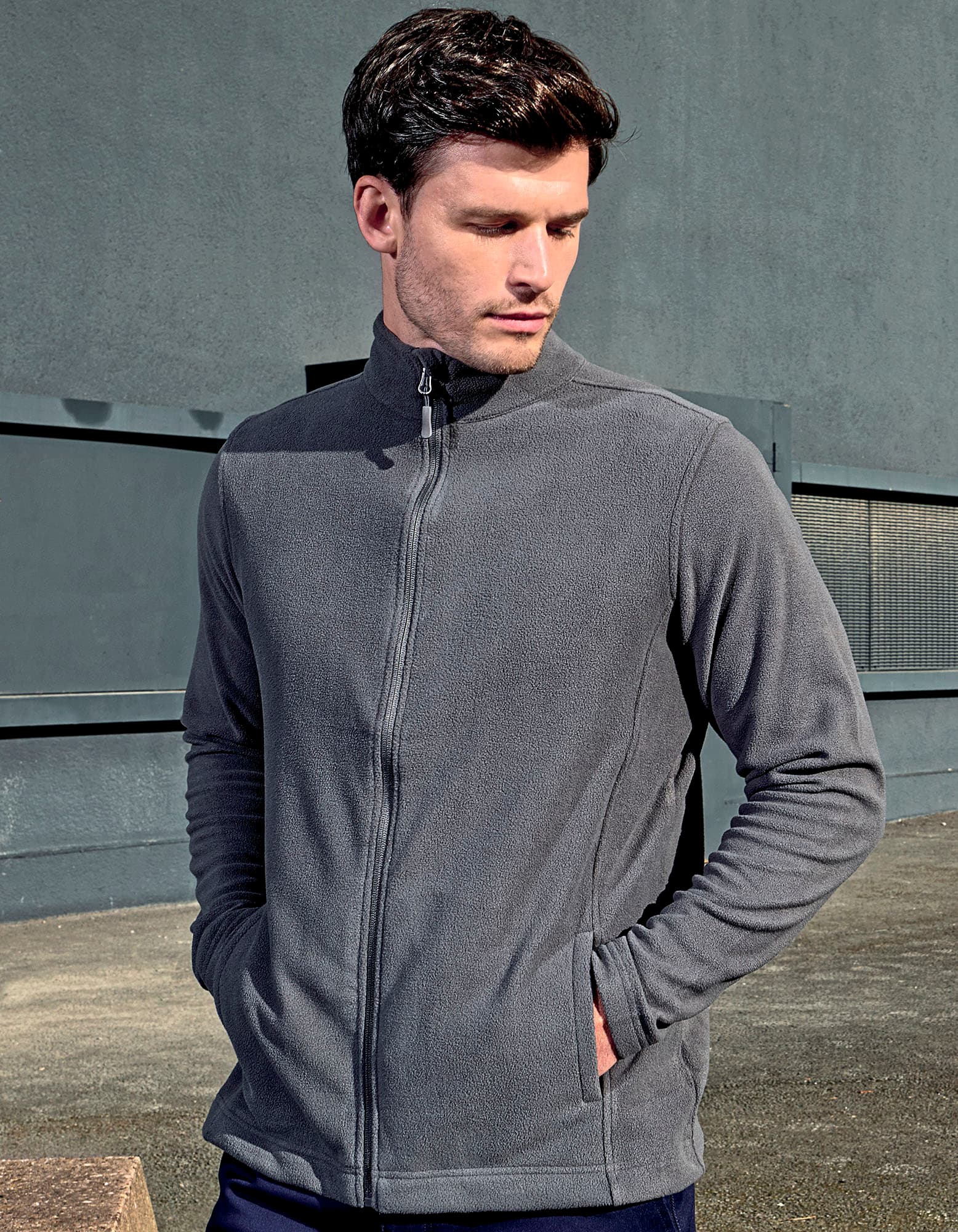 Men´s ´Recyclight´ Full Zip Micro Fleece
