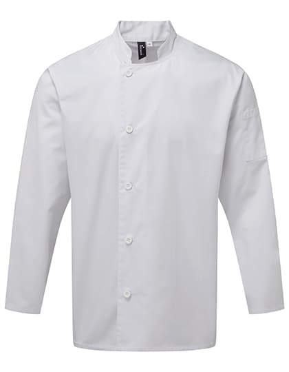 Essential Long Sleeve Chef´s Jacket — White