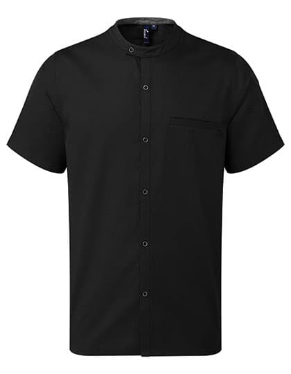 Chef´s Recycled Short Sleeve Shirt — Black