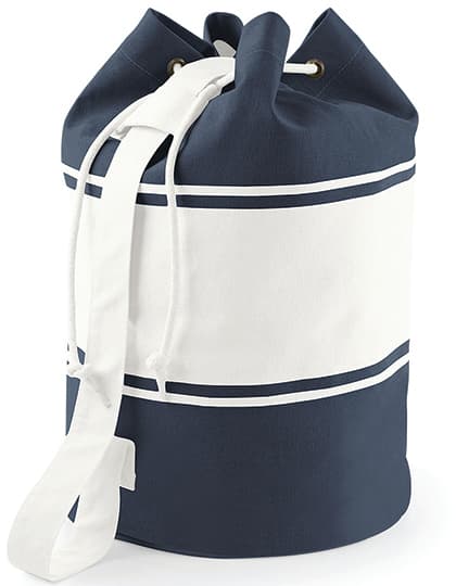 Canvas Duffle — Navy