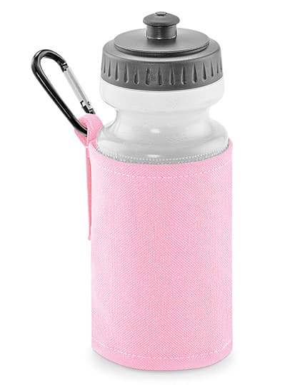Water Bottle And Holder — Classic Pink