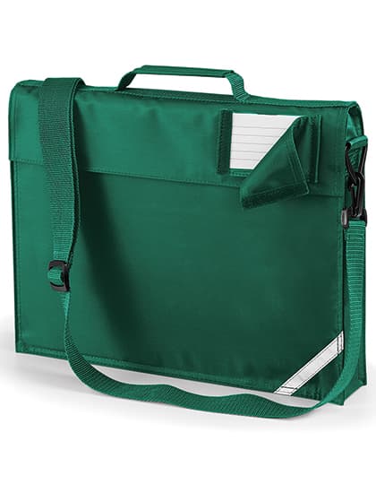 Junior Book Bag With Strap — Bottle Green