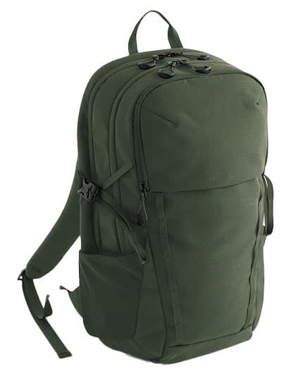 Active Outdoor 25 Litre Daypack — Pine Green