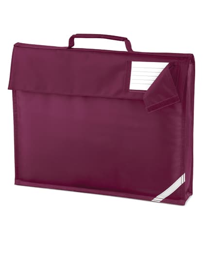 Junior Book Bag — Burgundy