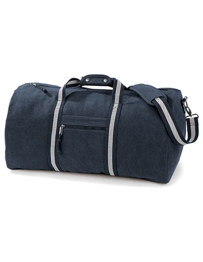 Vintage Canvas Holdall — Vintage Oxford Navy