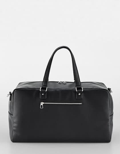 Tailored Luxe Weekender — Black