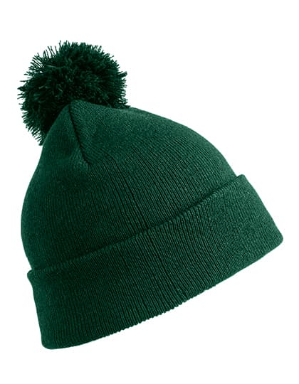 Pom Pom Beanie — Bottle