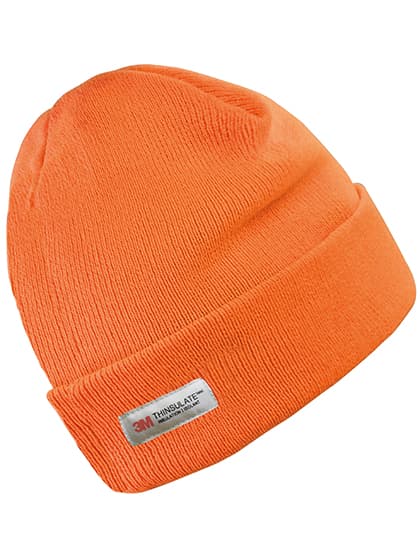 Lightweight Thinsulate Hat — Fluorescent Orange