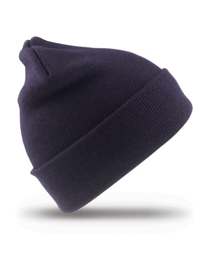 Junior Woolly Ski Hat — Navy