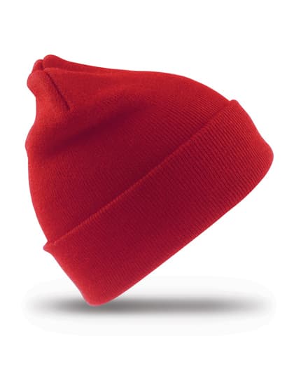 Woolly Ski Hat — Red