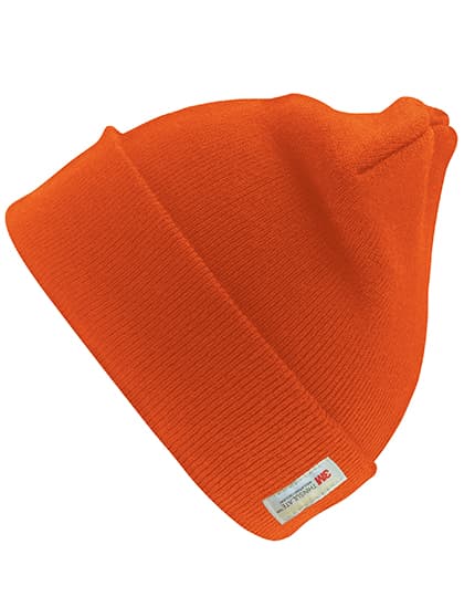 Heavyweight Thinsulate™ Woolly Ski Hat — Fluorescent Orange