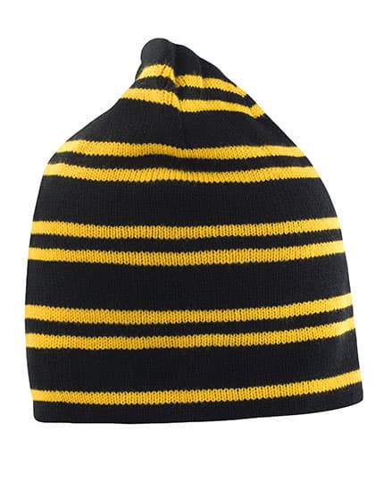 Team Reversible Beanie — Black
