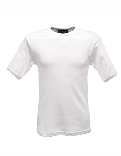 Thermal Short Sleeve Vest — White