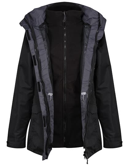 Women´s Benson III Breathable 3 in 1 Jacket — Black