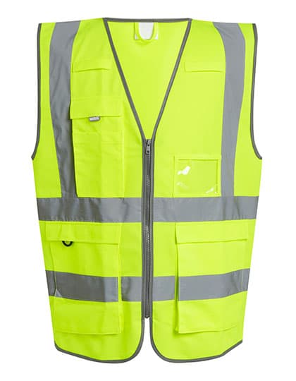 Pro Hi-Vis Executive Vest — Yellow