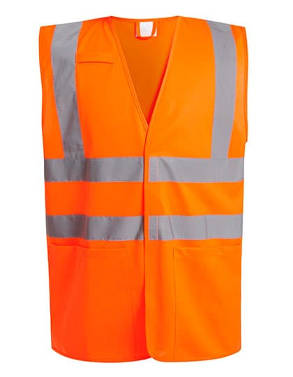 Pro Hi-Vis Supervisor Vest — Orange