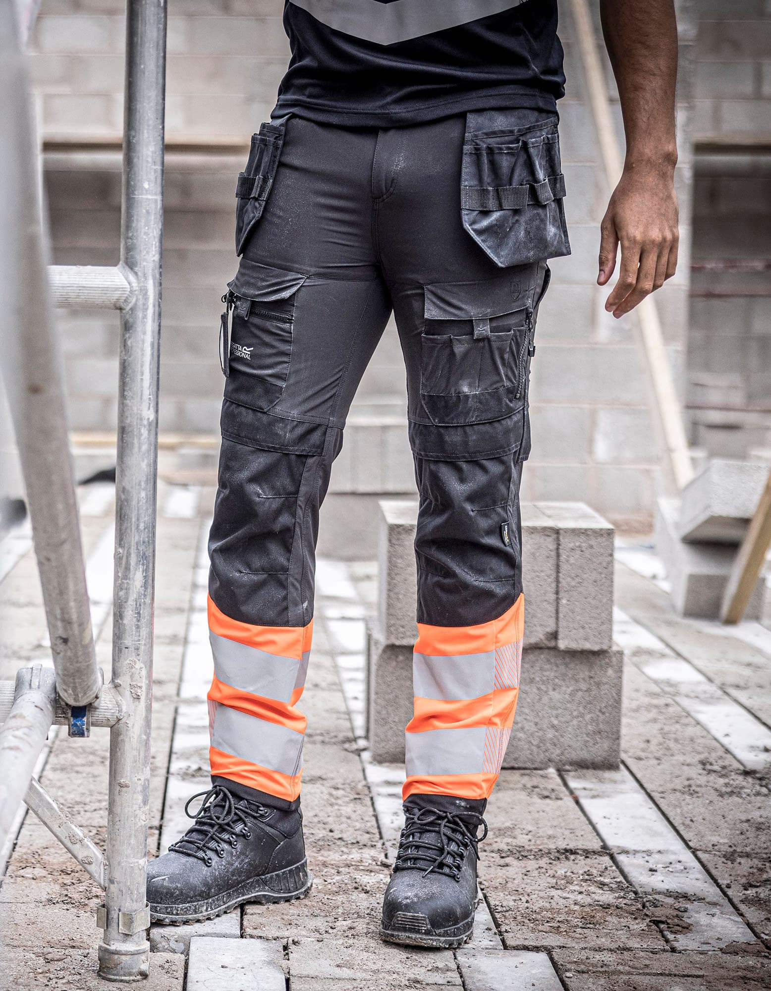 Hi-Vis X-Pro Stretch Holster Trouser (Class 1)