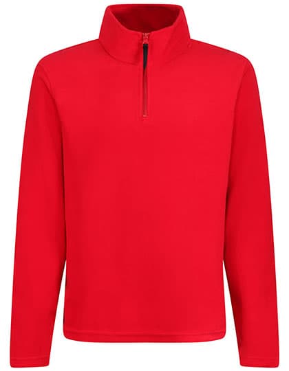 Micro Zip Neck — Classic Red