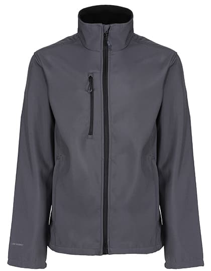 Honestly Made Recycled Softshell Jacket — Seal Grey